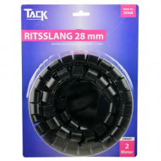 RITSSLANG 28MM 2 METER ZWART