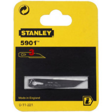 STANLEY 3X RESERVE MESJES 60MM RECHT