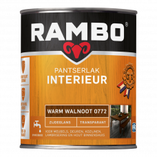 RAMBO INTERIEURLAK ZIJDEGLANS 772 WARM WALNOOT 750ML