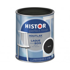 HISTOR HOUTLAK ZIJDEGLANS ZWART BLACK 750ML