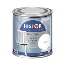 HISTOR HOUTLAK ZIJDEGLANS WIT WHITE 250ML