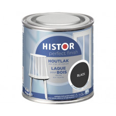 HISTOR HOUTLAK ZIJDEGLANS ZWART BLACK 250ML