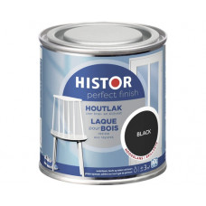 HISTOR HOUTLAK HOOGGLANS ZWART BLACK 250ML