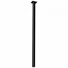 MEUBELPOOT 75CM ZWART ROND 30MM