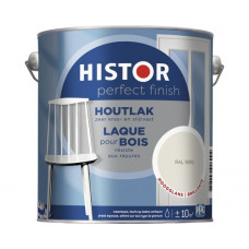 HISTOR HOUTLAK HOOGGLANS WIT RAL 9010 2,5LTR