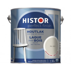 HISTOR HOUTLAK HOOGGLANS WIT RAL 9001 2,5LTR