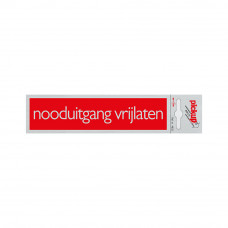 PICKUP ALULOOK 165X44MM NOODUITGANG VRIJLATEN