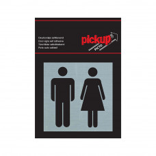 PICKUP ALULOOK 80X80MM TOILETTEN