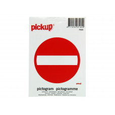 PICTOGRAM 10X10CM VERBODEN TOEGANG