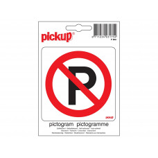 PICTOGRAM 10X10CM VERBODEN TE PARKEREN