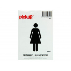 PICTOGRAM 10X10CM DAMES