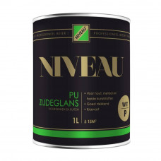 NIVEAU LAK PU ZIJDEGLANS TERPENTINE (D) 1LTR