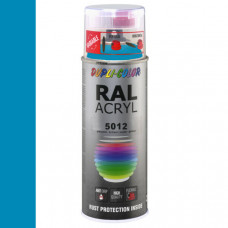 DUPLICOLOR ACRYL RAL 5012 LICHTBLAUW HOOGGLANS 400ML