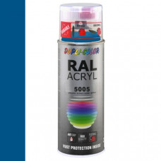 DUPLICOLOR ACRYL RAL 5005 SIGNAAL BLAUW HOOGGLANS 400ML