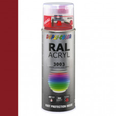 DUPLICOLOR ACRYL RAL 3003 ROBIJN ROOD HOOGGLANS 400ML