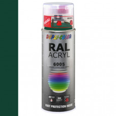 DUPLICOLOR ACRYL RAL 6005 MOSGROEN HOOGGLANS 400ML