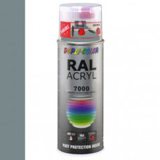 DUPLICOLOR ACRYL RAL 7000 EEKHOORN GRIJS HOOGGLANS 400ML