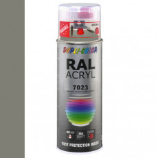 DUPLICOLOR ACRYL RAL 7023 BETON GRIJS HOOGGLANS 400ML