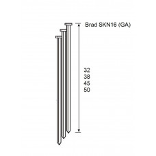 DUTACK BRAD 1,6X32MM SCHUIN 20° CNK (DOOS= 2000 STUKS)