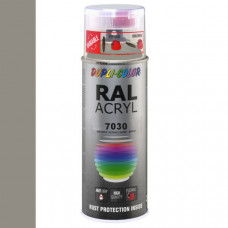 DUPLICOLOR ACRYL RAL 7030 STEENGRIJS HOOGGLANS 400ML