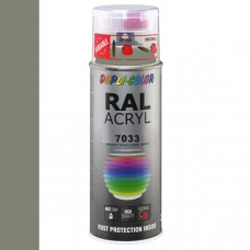 DUPLICOLOR ACRYL RAL 7033 CEMENTGRIJS HOOGGLANS 400ML