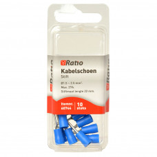 10X BLAUW KABELSCHOEN PEN 12MM 1,5-2,5MM²