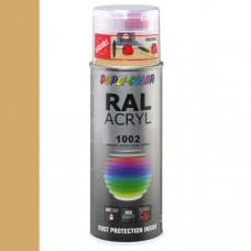 DUPLICOLOR ACRYL RAL 1002 ZAND GEEL HOOGGLANS 400ML