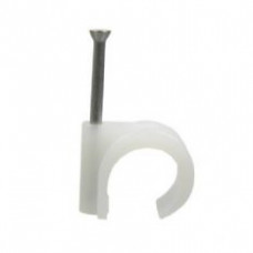 SPIJKERCLIP 16-19MM TRANSPARANT (100 STUKS)