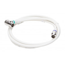 COAX KABEL 4G RECHT-HAAKS 1,5MTR