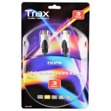 TRAX HDMI 2.0 KABEL HIGH SPEED 3MTR GOLD