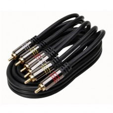 AUDIO/VIDEO KABEL 6XTULP 1,5MTR