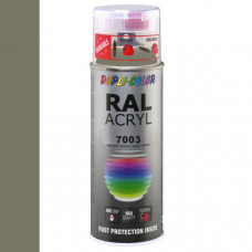 DUPLICOLOR ACRYL RAL 7003 MOSGRIJS HOOGGLANS 400ML