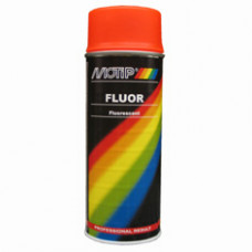 MOTIP SPUITBUS FLUOR ROOD-ORANJE 400ML