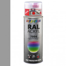 DUPLICOLOR ACRYL RAL 7004 SIGNAAL GRIJS HOOGGLANS 400ML