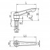 THERMOPLAST KLEMHEFBOOM DRAADEIND M6X25