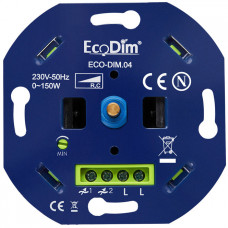 ECODIM 04 LED DIMMER 0-150W (RC) FASE AFSNIJDING