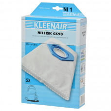 KLEENAIR NI-1 STOFZUIGER ZAKKEN NILFISK GS90