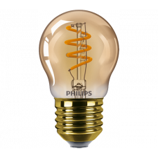 PHILIPS LED KOGELLAMP 2.6-15W E27 GOLD DIMBAAR