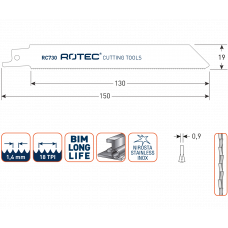 ROTEC 5X RECIPROZAGEN RC730