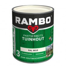 RAMBO BEITS TUINHOUT ZIJDEGLANS DEKKEND RAL 9010 WIT 750ML