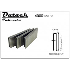 DUTACK NIETEN 4000 CNK 25MM (DOOS= 5000STUKS)