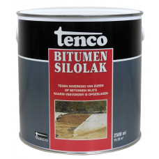 TENCO BITUMEN SILOLAK ZWART 2,5LTR