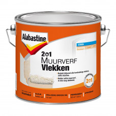 ALABASTINE 2IN1 MUURVERF VLEKKEN 2,5LTR