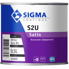 SIGMA S2U SATIN BASIS WN / MENGVERF 0,5 LTR