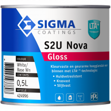 SIGMA S2U NOVA GLOSS BASIS WN / MENGVERF 0,5 LTR