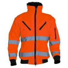 PILOTJACK ORANJE +REFLECTIE STREPEN MT XXL