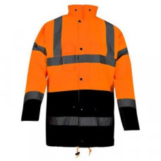 OXXA PARKA ALBERTO 0980 FLUOR ORANJE/BLAUW MT. XL