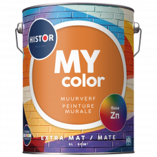HISTOR MY COLOR MUURVERF EXTRA MAT BASIS ZN - 4.63 LTR