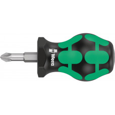 WERA 355 SCHROEVEN- DRAAIER PZ 1X25MM STUBBY