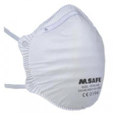 M-SAFE 6220 STOFMASKER FFP2 NR ( DOOS=20 STUKS)